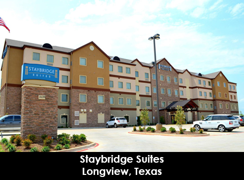 Staybridge Suites Longview exterior and main entrance